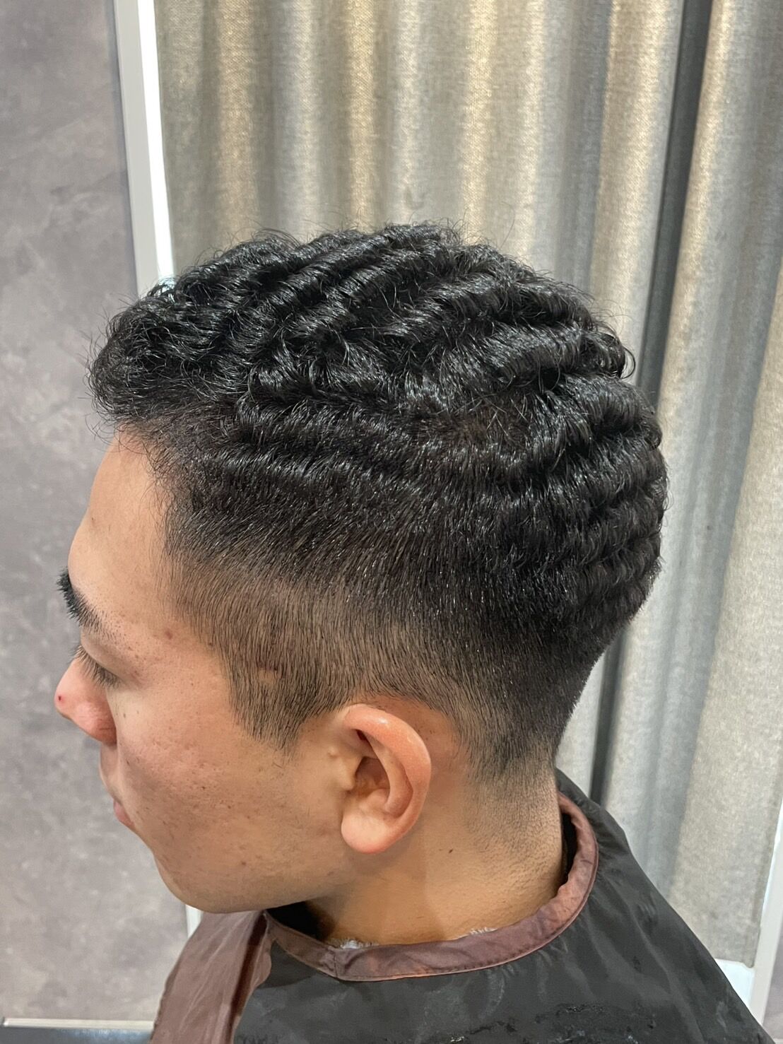 アイロンパーマも人気です