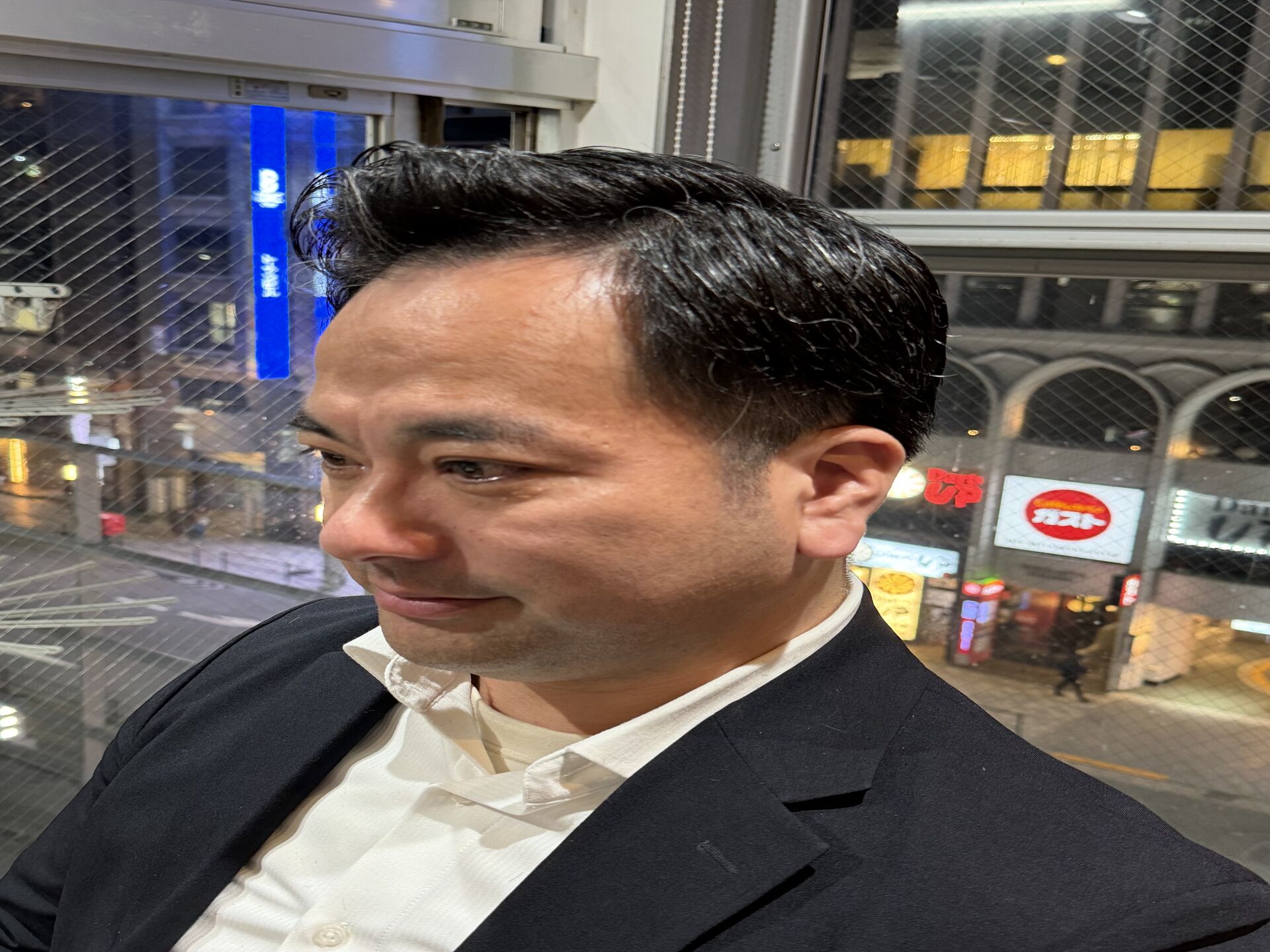 自然なボリュームパーマ